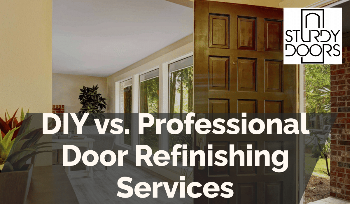 DIY vs. Professional Door Refinishing Services