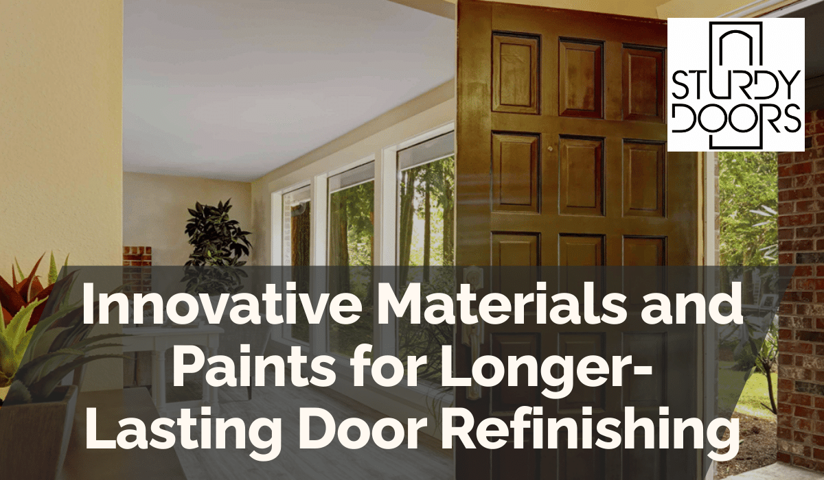 Innovative Materials and Paints for Longer-Lasting Door Refinishing