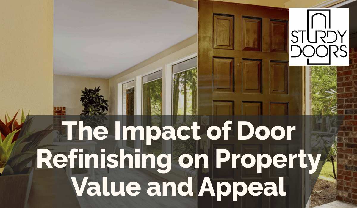 The Impact of Door Refinishing on Property Value and Appeal